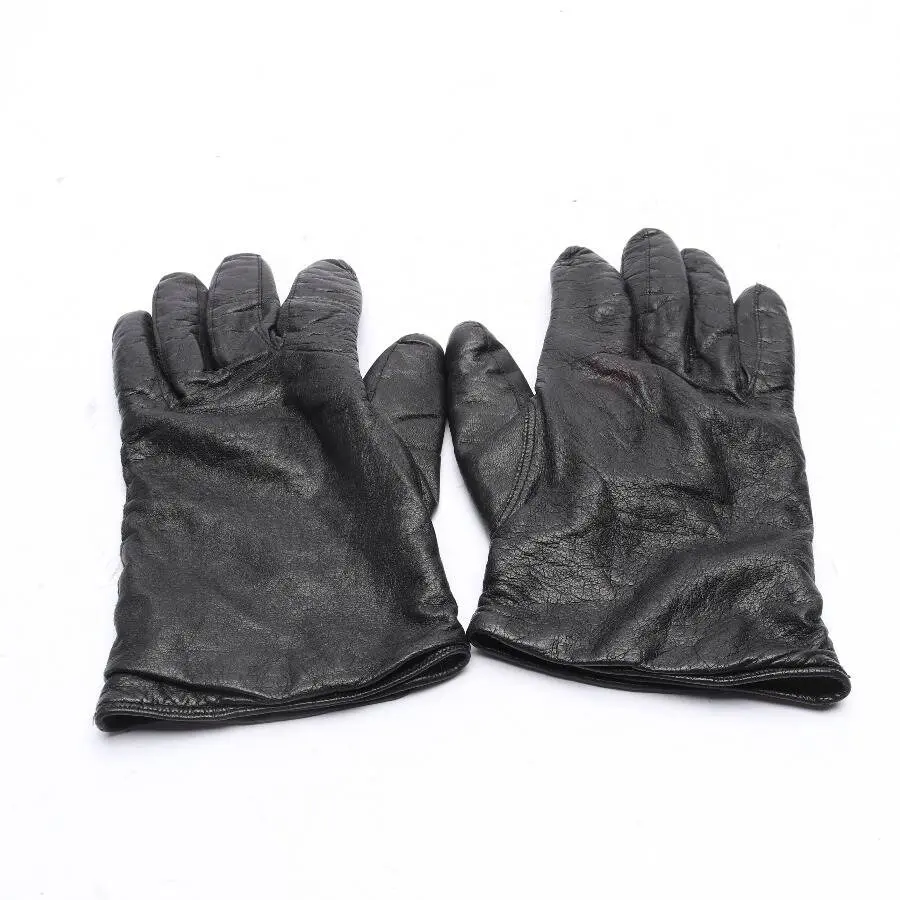 Lederhandschuhe Kein Größenetikett Schwarz